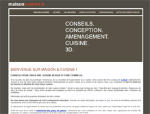 Tablet Screenshot of maisoncuisine.fr